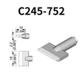 C245 cartridge range is the most conventional one of JBC, AIFEN, SUGON, YIHUA, AIXUN, GEEBOON, Silverflo with many shapes, sizes and special models.
They are appropriate for general soldering purposes and they are perfect for both SMD components or for applications with high power requirements such as ground plane soldering.

Measuring approximately 100mm.

This cartridge comes with a thermal resistance of around 2~3 Ohm.

They work with T245 Handles.