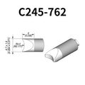 C245 cartridge range is the most conventional one of JBC, AIFEN, SUGON, YIHUA, AIXUN, GEEBOON, Silverflo with many shapes, sizes and special models.
They are appropriate for general soldering purposes and they are perfect for both SMD components or for applications with high power requirements such as ground plane soldering.

Measuring approximately 100mm.

This cartridge comes with a thermal resistance of around 2~3 Ohm.

They work with T245 Handles.