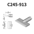 C245 cartridge range is the most conventional one of JBC, AIFEN, SUGON, YIHUA, AIXUN, GEEBOON, Silverflo with many shapes, sizes and special models.
They are appropriate for general soldering purposes and they are perfect for both SMD components or for applications with high power requirements such as ground plane soldering.

Measuring approximately 100mm.

This cartridge comes with a thermal resistance of around 2~3 Ohm.

They work with T245 Handles.