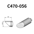 The C470 soldering tip is engineered to handle high-thermal-demand applications with superior heat retention and transfer efficiency.
Maximize your soldering setup's versatility with the C470 tip, compatible with both the T470 heavy-duty iron and HT470 tweezer.
Measuring approximately 122mm.

This cartridge comes with a thermal resistance of around 7 Ohm.

They work ONLY with T470 Handles.