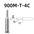 Shape: Bevel Tip, 4MM/45DEG X 17MM.
Applicable models: 928, 936, 938 soldering station.
Compatible for: 900M, 900M-ESD, 907, 907-ESD, 933 soldering iron handle.
Other models: 900M-T-1C, 900M-T-1CF, 900M-T-2C, 900M-T-2CF, 900M-T-3C, 900M-T-3CF, 900M-T-4CF, 900M-T-0.5C, 900M-T-0.8C, 900M-T-0.8D, 900M-T-1.2D, 900M-T-1.6D, 900M-T-2.4D, 900M-T-3.2D, 900M-T-S3, 900M-T-SB, 900M-T-LB, 900M-T-1.8H, 900M-T-S4, 900M-T-1.2LD.

If you need any other model products, please kindly contact us.