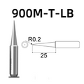 Shape: Conical Tip, R0.2 X 25MM.
Applicable models: 928, 936, 938 soldering station.
Compatible for: 900M, 900M-ESD, 907, 907-ESD, 933 soldering iron handle.
Other models: 900M-T-1C, 900M-T-1CF, 900M-T-2C, 900M-T-2CF, 900M-T-3C, 900M-T-3CF, 900M-T-4C, 900M-T-4CF, 900M-T-0.5C, 900M-T-0.8C, 900M-T-0.8D, 900M-T-1.2D, 900M-T-1.6D, 900M-T-2.4D, 900M-T-3.2D, 900M-T-S3, 900M-T-SB, 900M-T-1.8H, 900M-T-S4, 900M-T-1.2LD.

If you need any other model products, please kindly contact us.&nbsp;