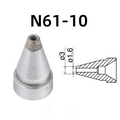 Inner Diameter: 1.6MM Outer Diameter: 3.0MM.

Compatible for: FR-301, FR-4101, FR-4103 Desoldering Tin Gun.
Other models: N61-01, N61-02, N61-03, N61-04, N61-05, N61-06, N61-07, N61-08, N61-09, N61-11, N61-12, N61-13, N61-14, N61-15, N61-16.

If you need any other model products, please kindly contact us.&nbsp;