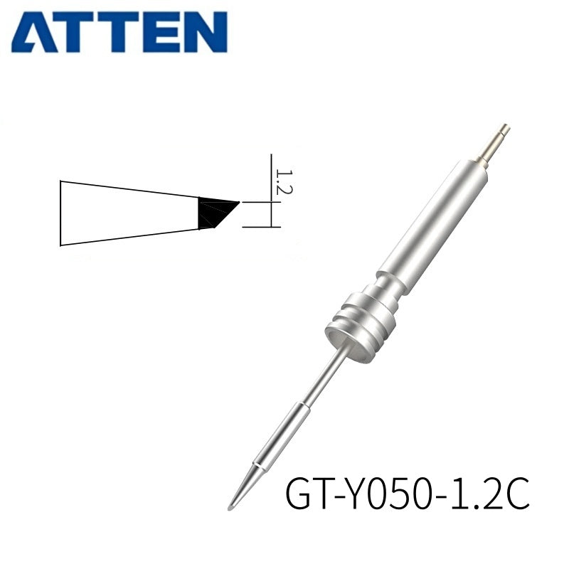 Other T50 Series Models: T50-K, 2,0SK, 3,5SK, 0,5I, 0,1SI, 0,3SI, 0,1IS, 0,3IS, 1,2C, 1,3D, 2,2D, 3,0D.

Compatible with GT6200 (50W), GT6150 (50W) station and GT-Y050 soldering irons.