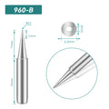 Shape: Conical Tip, R0.5 X 17MM.
Total length: 42mm
Inner diameter: 4.0mm
Outer diameter: 6.5mm
Compatible for: QUICK TS1100/236/936/936A/936C/967/969/969A/375A+/375B+/3104/707/708/709&nbsp;Soldering Station.
Other QUICK 960 Tips Model: 960-2B, 960-0.8C, 960-1C, 960-2C, 960-3C, 960-4C, 960-0.8D, 960-1.2D, 960-1.6D, 960-2.4D, 960-3.2D, 960-I, 960-J, 960-LB, 960-LI, 960-K, 960-SK.


If you need any other model products, please kindly contact us.