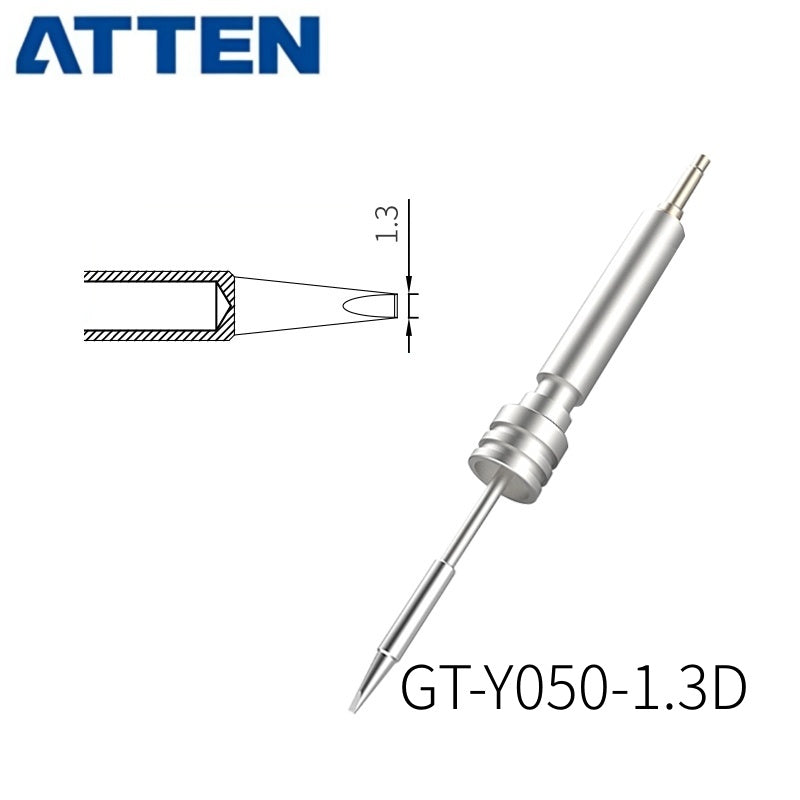 Other T50 Series Models: T50-K, 2,0SK, 3,5SK, 0,5I, 0,1SI, 0,3SI, 0,1IS, 0,3IS, 1,2C, 1,3D, 2,2D, 3,0D.

Compatible with GT6200 (50W), GT6150 (50W) station and GT-Y050 soldering irons.