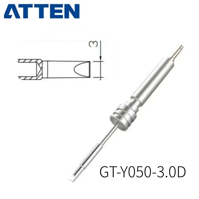 Other T50 Series Models: T50-K, 2,0SK, 3,5SK, 0,5I, 0,1SI, 0,3SI, 0,1IS, 0,3IS, 1,2C, 1,3D, 2,2D, 3,0D.

Compatible with GT6200 (50W), GT6150 (50W) station and GT-Y050 soldering irons.