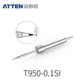 Other T950 Series Models: T950-3,5SK, 2,0SK, 1,3D, 2,2D, 3,0D, 1,2C, 0,5I, 0,1IS, 0,3IS, 0,1SI, 0,3SI.
Compatible with ST-9150/ST-1509 (50W) station and Y950 soldering irons.