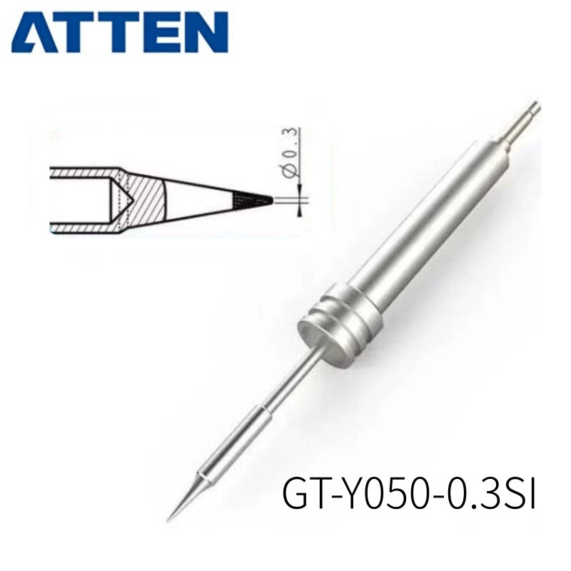Other T50 Series Models: T50-K, 2,0SK, 3,5SK, 0,5I, 0,1SI, 0,3SI, 0,1IS, 0,3IS, 1,2C, 1,3D, 2,2D, 3,0D.

Compatible with GT6200 (50W), GT6150 (50W) station and GT-Y050 soldering irons.