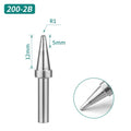 Shape: Conical Tip, R1 X 12MM.
Total length: 31.5mm
Inner diameter: 2.0mm
Outer diameter: 4.0mm
Compatible for: QUICK TS2200/203H/503/504/203D/376D&nbsp;Soldering Station.
Other QUICK 200 Tips Model: 200-I, 200-J, 200-B, 200-LB, 200-SK, 200-K, 200-LK, 200-1C, 200-2C, 200-3C, 200-4C, 200-5C, 200-0.8D, 200-1.2D, 200-1.6D, 200-2.4D, 200-3.2D.


If you need any other model products, please kindly contact us.