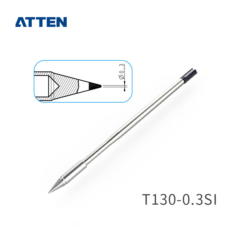 Other T130 Series Models: T130-K, SK, 2,0SK,&nbsp;
T130-SI, 0,1SI, 0.3SI, 0,2SI, 0,5I, 1,0I, 0,1IS, 0,3IS, 0,5IS,&nbsp;
T130-1,2C, 2,4C, 3,2C, 4,6C, 1,6D, 2,4D, 3,2D, 4,6D.

Compatible with GT6200 (130W), GT6150 (130W) station and GT-Y130 soldering irons.