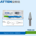 Total length: 42 mm
Outer diameter shaft: 6 mm
Inner diameter shaft: 2.3mm
Other T500 Series Models: T500-B, SK, K, 3,5D, 5D, 8D, 3C, 44C, 5C, 6C, 8C
Compatible with AT315DH-150W, AT315-150W series, AT330D, 3150-150W series, 205H series Soldering Station.