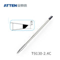 Other T9130 Series Models: T9130-K, SK, 2.0SK, SI,
T9130-1,0I, 0,5I, 0,1SI, 0,2SI, 0,3SI, 0,1IS, 0,3IS, 0,5IS,
T9130-1,2C, 2,4C, 4,6C, 1,6D, 2,4D, 3,2D, 4,6D.
Compatible with ST-9150/ST-1509 (130W) station and Y9130 soldering irons.