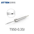 Other T950 Series Models: T950-3,5SK, 2,0SK, 1,3D, 2,2D, 3,0D, 1,2C, 0,5I, 0,1IS, 0,3IS, 0,1SI, 0,3SI.
Compatible with ST-9150/ST-1509 (50W) station and Y950 soldering irons.