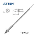 Other T120 Series Models: T120-K, SK, LK, LB, B, I, 1C, 2C, 3C, 4C, 5C, 0.8D, 1.2D, 2.4D, 3.2D, 4.2D.&nbsp;

Compatible with ATTEN ST-3120D (120W) soldering station&nbsp; SP-H120 iron handle.

If you need any other model products, please kindly contact us.