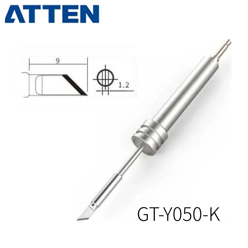 Other T50 Series Models: T50-K, 2,0SK, 3,5SK, 0,5I, 0,1SI, 0,3SI, 0,1IS, 0,3IS, 1,2C, 1,3D, 2,2D, 3,0D.

Compatible with GT6200 (50W), GT6150 (50W) station and GT-Y050 soldering irons.