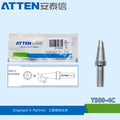 Total length: 42 mm
Outer diameter shaft: 6 mm
Inner diameter shaft: 2.3mm
Other T500 Series Models: T500-B, SK, K, 3,5D, 5D, 8D, 3C, 44C, 5C, 6C, 8C
Compatible with AT315DH-150W, AT315-150W series, AT330D, 3150-150W series, 205H series Soldering Station.