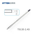 Other T9130 Series Models: T9130-K, SK, 2.0SK, SI,
T9130-1,0I, 0,5I, 0,1SI, 0,2SI, 0,3SI, 0,1IS, 0,3IS, 0,5IS,
T9130-1,2C, 2,4C, 4,6C, 1,6D, 2,4D, 3,2D, 4,6D.
Compatible with ST-9150/ST-1509 (130W) station and Y9130 soldering irons.