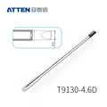 Other T9130 Series Models: T9130-K, SK, 2.0SK, SI,
T9130-1,0I, 0,5I, 0,1SI, 0,2SI, 0,3SI, 0,1IS, 0,3IS, 0,5IS,
T9130-1,2C, 2,4C, 4,6C, 1,6D, 2,4D, 3,2D, 4,6D.
Compatible with ST-9150/ST-1509 (130W) station and Y9130 soldering irons.