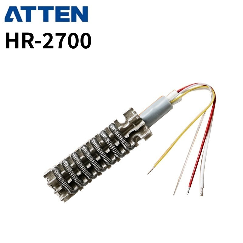 Model: HR-2700

Product Type: Hot air gun heating element

Compatible Models: ATTEN AT-858D+, AT-8586, AT-858A.

Interface: Must match the original machine interface

Voltage Options: Standard version; 110V version available upon request

Application: Replacement heating element for ATTEN hot air rework stations.

If you need any other model products, please kindly contact us.