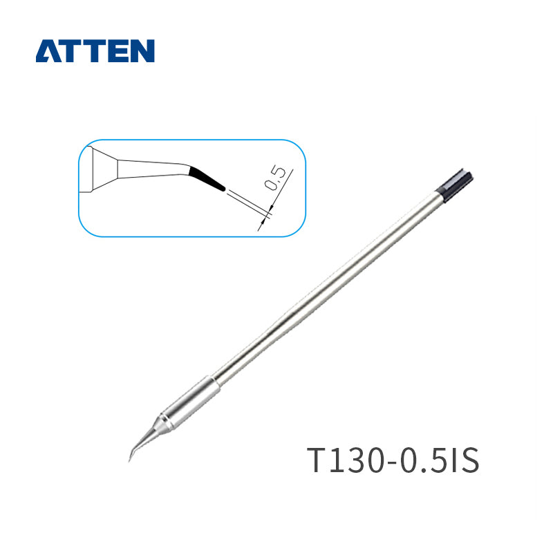 Other T130 Series Models: T130-K, SK, 2,0SK,&nbsp;
T130-SI, 0,1SI, 0.3SI, 0,2SI, 0,5I, 1,0I, 0,1IS, 0,3IS, 0,5IS,&nbsp;
T130-1,2C, 2,4C, 3,2C, 4,6C, 1,6D, 2,4D, 3,2D, 4,6D.

Compatible with GT6200 (130W), GT6150 (130W) station and GT-Y130 soldering irons.
