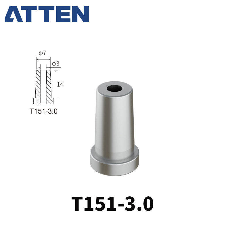 Other T151 Series Models: T151-0,8, T151-1,0, T151-1,3, T151-1,6, T151-3,0.&nbsp;

Compatible with ATTEN GT-X150 (MS900), GT-X150P (GT6150) more powerful tin suction gun handle.

If you need any other model products, please kindly contact us.
