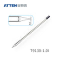 Other T9130 Series Models: T9130-K, SK, 2.0SK, SI,
T9130-1,0I, 0,5I, 0,1SI, 0,2SI, 0,3SI, 0,1IS, 0,3IS, 0,5IS,
T9130-1,2C, 2,4C, 4,6C, 1,6D, 2,4D, 3,2D, 4,6D.
Compatible with ST-9150/ST-1509 (130W) station and Y9130 soldering irons.