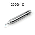 Total length: 61 mm
Inner diameter: 8 mm
Outer diameter: 8.7mm
Compatible for: QUICK 3202-901C soldering station iron (90W), QUICK 713-901B hot air gun/tin suction gun soldering station iron (90W).
Other 200G series soldering head models: 200G-I, 200G-B, 200G-J, 200G-SK, 200G-K, 200G-1C, 200G-2C, 200G-3C, 200G-4C, 200G-5C, 200G-1.2D, 200G-1.6D, 200G-2.4D, 200G-3.2D, 200G-4.2D.


If you need any other model products, please kindly contact us.