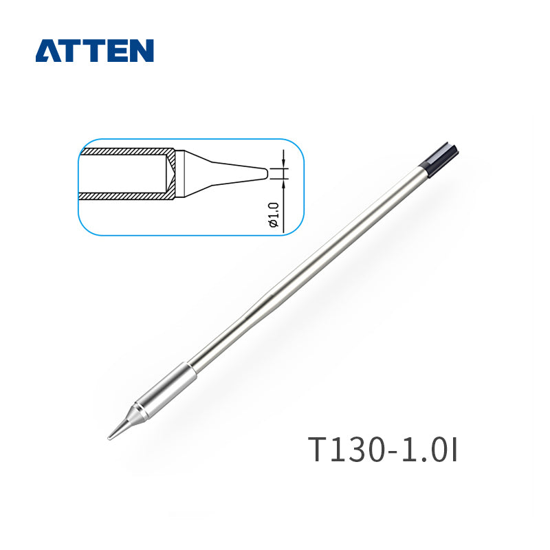 Other T130 Series Models: T130-K, SK, 2,0SK,&nbsp;
T130-SI, 0,1SI, 0.3SI, 0,2SI, 0,5I, 1,0I, 0,1IS, 0,3IS, 0,5IS,&nbsp;
T130-1,2C, 2,4C, 3,2C, 4,6C, 1,6D, 2,4D, 3,2D, 4,6D.

Compatible with GT6200 (130W), GT6150 (130W) station and GT-Y130 soldering irons.