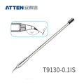 Other T9130 Series Models: T9130-K, SK, 2.0SK, SI,
T9130-1,0I, 0,5I, 0,1SI, 0,2SI, 0,3SI, 0,1IS, 0,3IS, 0,5IS,
T9130-1,2C, 2,4C, 4,6C, 1,6D, 2,4D, 3,2D, 4,6D.
Compatible with ST-9150/ST-1509 (130W) station and Y9130 soldering irons.