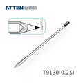 Other T9130 Series Models: T9130-K, SK, 2.0SK, SI,
T9130-1,0I, 0,5I, 0,1SI, 0,2SI, 0,3SI, 0,1IS, 0,3IS, 0,5IS,
T9130-1,2C, 2,4C, 4,6C, 1,6D, 2,4D, 3,2D, 4,6D.
Compatible with ST-9150/ST-1509 (130W) station and Y9130 soldering irons.