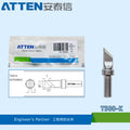 Total length: 40 mm
Outer diameter shaft: 6 mm
Inner diameter shaft: 2.3mm
Other T500 Series Models: T500-B, SK, K, 3,5D, 5D, 8D, 3C, 44C, 5C, 6C, 8C
Compatible with AT315DH-150W, AT315-150W series, AT330D, 3150-150W series, 205H series Soldering Station.