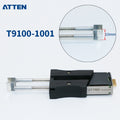 The ATTEN GT-T9100 tweezer tip delivers precision soldering for delicate electronic work. Engineered for the ST-1509 station, this tip excels at micro-component placement and fine-pitch assembly tasks.
The specialized tweezer design provides superior control and accessibility in confined spaces, making it ideal for SMD rework, jewelry repair, and intricate circuit board modifications.