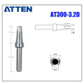 Total length: 31,9 mm
Outer diameter shaft: 4 mm
Inner diameter shaft: 2 mm
Other T300 Series Models: T300-B, K,SK, &nbsp;I, IS, LI, H, RT, 1C, 2C, 3C, 4C,
T300-0,8D, 1,2D, 1,6D, 2,4D, 3,2D,4,2D
Compatible with AT306H AT306DH ST3090, 203H/203/204/204H
503/504 (90W) series Soldering Station.