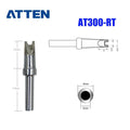 Total length: 41 mm
Outer diameter shaft: 4 mm
Inner diameter shaft: 2 mm
Other T300 Series Models: T300-B, K,SK, &nbsp;I, IS, LI, H, RT, 1C, 2C, 3C, 4C,
T300-0,8D, 1,2D, 1,6D, 2,4D, 3,2D,4,2D
Compatible with AT306H AT306DH ST3090, 203H/203/204/204H
503/504 (90W) series Soldering Station.