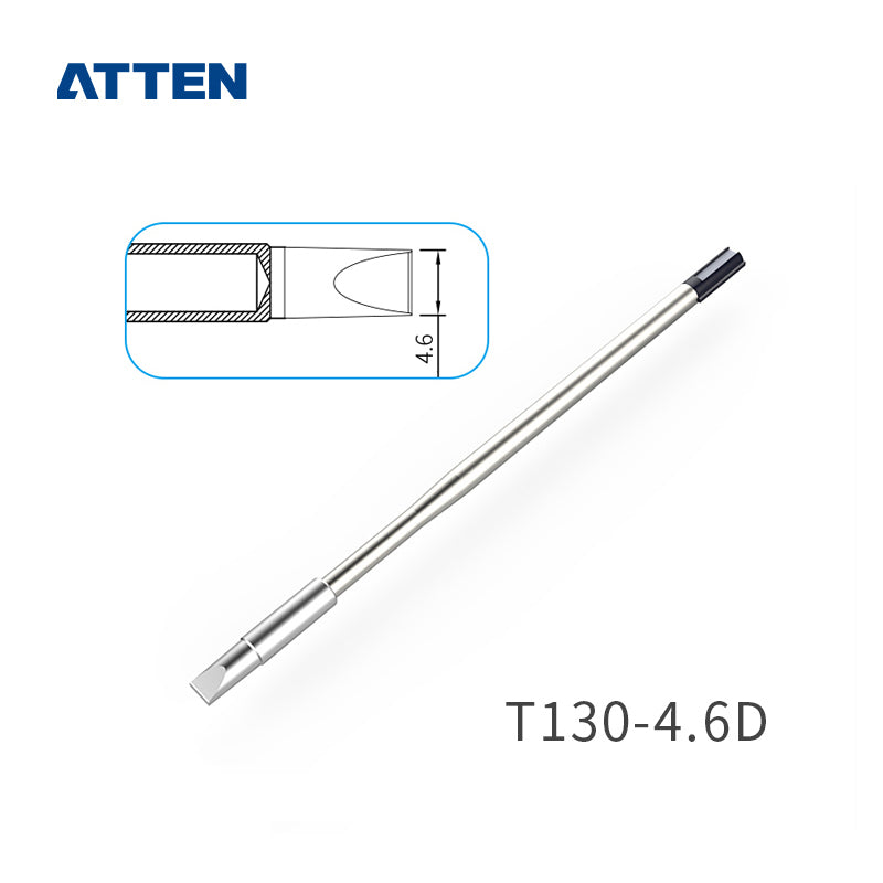 Other T130 Series Models: T130-K, SK, 2,0SK,&nbsp;
T130-SI, 0,1SI, 0.3SI, 0,2SI, 0,5I, 1,0I, 0,1IS, 0,3IS, 0,5IS,&nbsp;
T130-1,2C, 2,4C, 3,2C, 4,6C, 1,6D, 2,4D, 3,2D, 4,6D.

Compatible with GT6200 (130W), GT6150 (130W) station and GT-Y130 soldering irons.