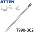 Other T990 Series Models: T990-B, K,KU, I, B2, BL,&nbsp;
T990-BC1, BC2, BC3, C1, C4, B3, B4,
T990-D08, D16, D24, D4, D52,
Compatible with ST-990/ST-909, ST-8602D/ST-8902D soldering station iron.
Lead-free intergrated heater.