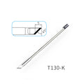 Other T130 Series Models: T130-K, SK, 2,0SK,&nbsp;
T130-SI, 0,1SI, 0.3SI, 0,2SI, 0,5I, 1,0I, 0,1IS, 0,3IS, 0,5IS,&nbsp;
T130-1,2C, 2,4C, 3,2C, 4,6C, 1,6D, 2,4D, 3,2D, 4,6D.

Compatible with GT6200 (130W), GT6150 (130W) station and GT-Y130 soldering irons.