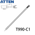 Other T990 Series Models: T990-B, K,KU, I, B2, BL,&nbsp;
T990-BC1, BC2, BC3, C1, C4, B3, B4,
T990-D08, D16, D24, D4, D52,
Compatible with ST-990/ST-909, ST-8602D/ST-8902D soldering station iron.
Lead-free intergrated heater.