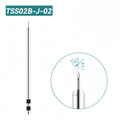 Shape: Bent Conical Tip, R0.1MM/30DEG X 11.7MM.
Total length: 141mm
Outer diameter: 5.0mm
Compatible for: QUICK TS1200/TS1200A/TS1200D Soldering Station.
Other QUICK TSS02 Tips Model: TSS02-B, TSS02-2B, TSS02-0.8C, TSS02-1C, TSS02-2C, TSS02-3C, TSS02-4C, TSS02-0.8D, TSS02-1.2D, TSS02-1.6D, TSS02-2.4D, TSS02-3.2D, TSS02-4.2D, TSS02B-SK-02, TSS02B-I-02, TSS02-K, TSS02-SK, TSS02-J-01, TSS02-SK-01.


If you need any other model products, please kindly contact us.