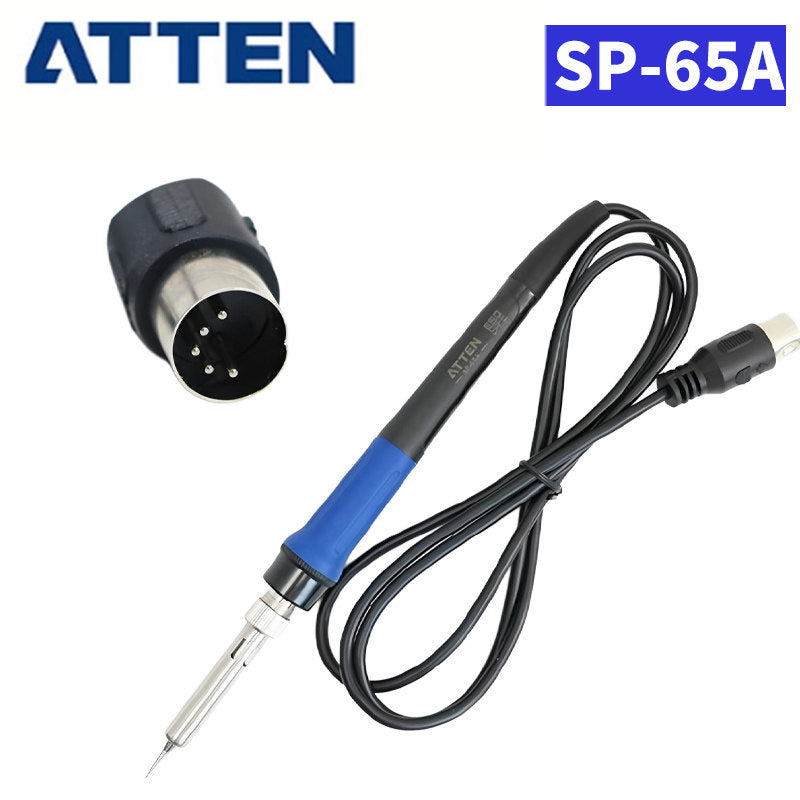 Model: SP-65A

Product Type: Soldering handle

Compatible Models: ATTEN AT-989, AT-9890 soldering station, ST-8865 2 In 1 rework station machine.

Interface: Must match the original machine interface.


Compatible soldering tips: T900


Application: Replacement soldering handle for ATTEN soldering stations.

If you need any other model products, please kindly contact us.