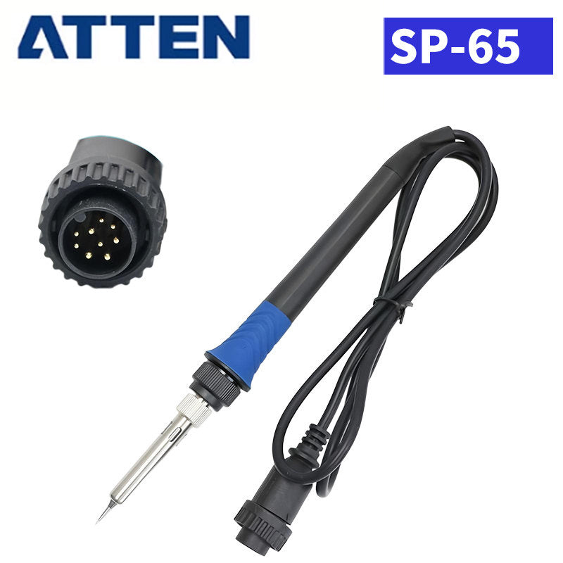 Model: SP-65

Product Type: Soldering handle

Compatible Models: ATTEN ST-965 soldering station machine.

Interface: Must match the original machine interface.


Compatible soldering tips: T900


Application: Replacement soldering handle for ATTEN soldering stations.

If you need any other model products, please kindly contact us.