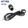 Model: AP-90

Product Type: Soldering handle

Compatible Models: ATTEN AT-90DH (90W) soldering iron station, MS-800 3 In 1 hot air rework machine.

Interface: Must match the original machine interface.


Compatible soldering tips: T800


Application: Replacement soldering handle for ATTEN soldering stations.

If you need any other model products, please kindly contact us.