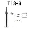 Shape: Conical Tip, R0.5 X 14.5MM.
Applicable models: FX-888D, FX-600, FX-888, FX-889, FX-701, FX-702 soldering station.

It is compatible with FX-8801, FX-8802, FX-8803 soldering handle.
Other models: T18-C4, T18-CF4, T18-S6, T18-DL12, T18-S9, T18-DL32, T18-DL2, T18-C08, T18-D08, T18-C5, T18-SB, T18-C05, T18-S3, T18-S4, T18-CSF25, T18-D32, T18-BL, T18-D24, T18-BR02, T18-D16, T18-C3, T18-I, T18-K.

If you need any other model products, please kindly contact us.&nbsp;