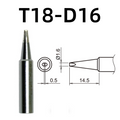 Shape: 1.6D Chisel Tip, 1.6 X 14.5MM.
Applicable models: FX-888D, FX-600, FX-888, FX-889, FX-701, FX-702 soldering station.

It is compatible with FX-8801, FX-8802, FX-8803 soldering handle.
Other models: T18-C4, T18-CF4, T18-S6, T18-DL12, T18-S9, T18-DL32, T18-DL2, T18-C08, T18-D08, T18-C5, T18-SB, T18-C05, T18-S3, T18-S4, T18-CSF25, T18-D32, T18-BL, T18-D24, T18-BR02, T18-C3, T18-I, T18-B, T18-K.

If you need any other model products, please kindly contact us.