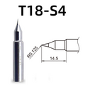 Shape: Conical Sharp Tip, R0.125 X 14.5MM.

Applicable models: FX-888D, FX-600, FX-888, FX-889, FX-701, FX-702 soldering station.

It is compatible with FX-8801, FX-8802, FX-8803 soldering handle.
Other models: T18-C4, T18-CF4, T18-S6, T18-DL12, T18-S9, T18-DL32, T18-DL2, T18-C08, T18-D08, T18-C5, T18-SB, T18-C05, T18-S3, T18-CSF25, T18-D32, T18-BL, T18-D24, T18-BR02, T18-D16, T18-C3, T18-I, T18-B, T18-K.

If you need any other model products, please kindly contact us.
