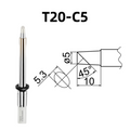 Shape: Bevel Tip, 5MM/45DEG X 10MM.
Applicable models: Hakko FX-838, FX-8301 soldering station.

Other models: T20-K, T20-KU, T20-D6, T20-D24, T20-D32, T20-J02, T20-B2, T20-BL, T20-BC2, T20-BCF2, T20-BC3, T20-BCF3, T20-BC4, T20-BCF4, T20-BL2, T20-BL3, T20-C6.

If you need any other model products, please kindly contact us.&nbsp;